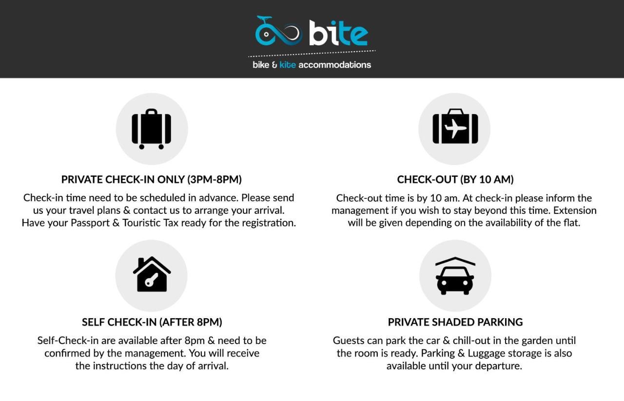 טרפאני Bite - Bike And Kite Accommodations מראה חיצוני תמונה